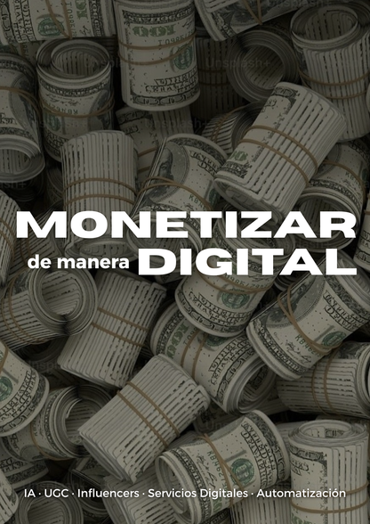 5 formas para monetizar de manera digital